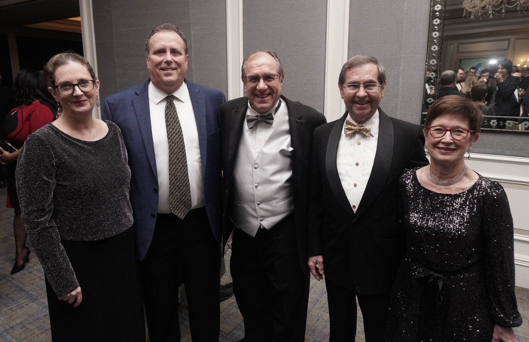 Kris Kerr, Mike Burton, Daniel Glazier, Charlie and Suzie Weiss